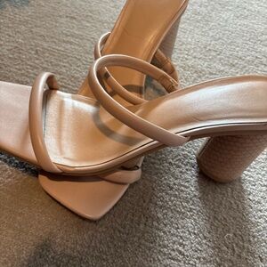 a new day Blush Strappy Heels